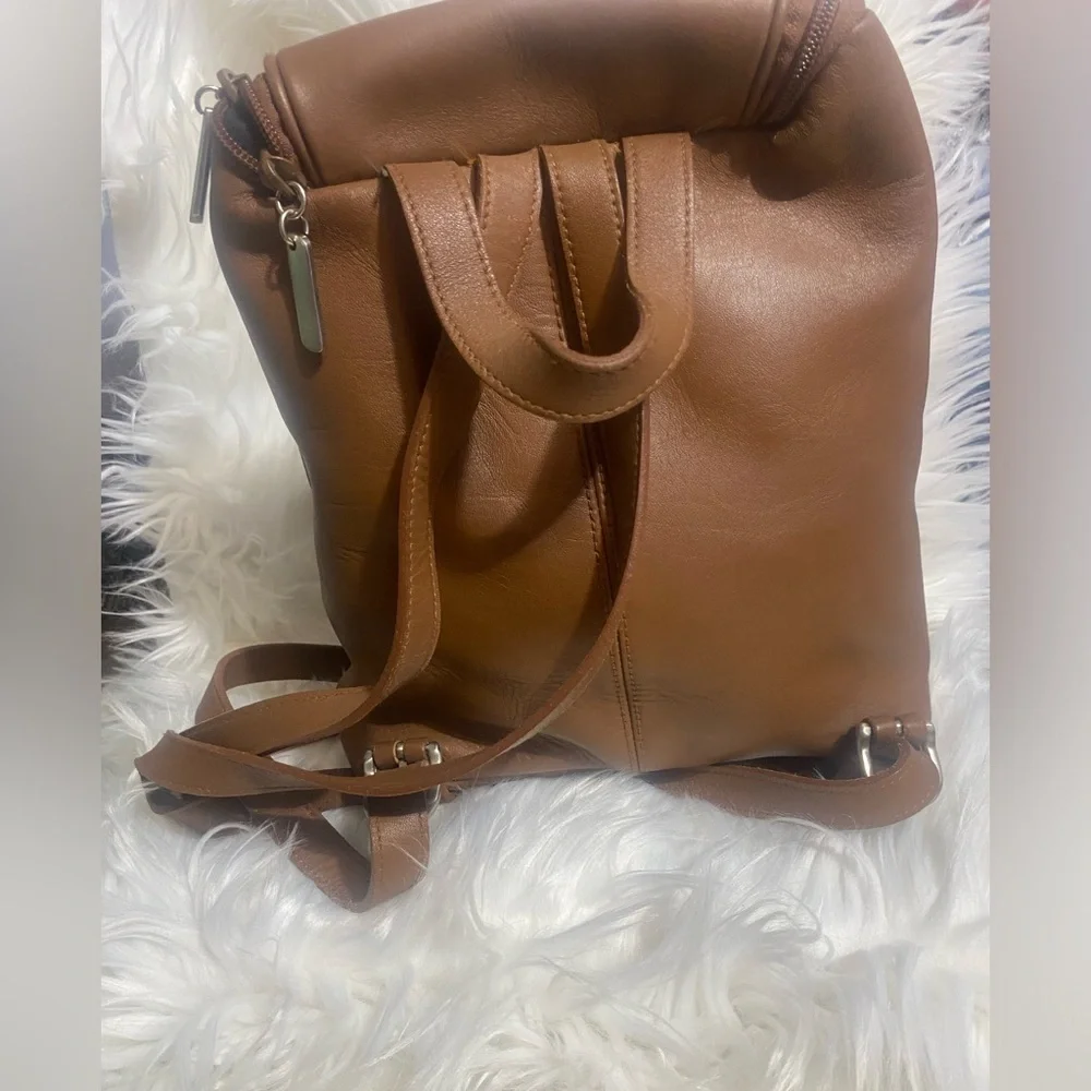 St. John's Bay Brown Backpack with Durable Design
